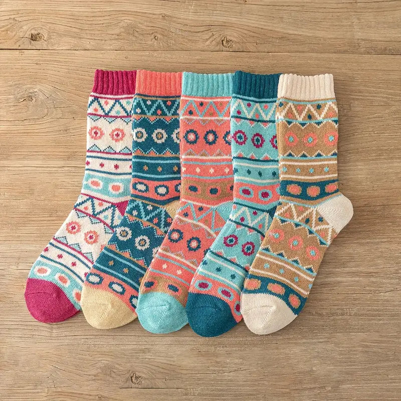 Colourful unisex socks