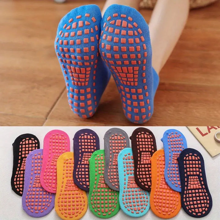 Anti-slip yoga socks