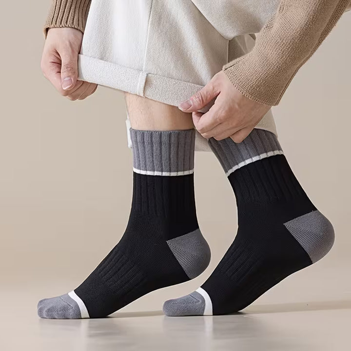 Casual Striped Cotton Socks Edition