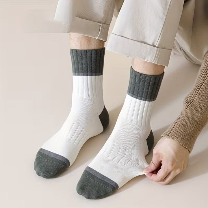 Casual Striped Cotton Socks Edition