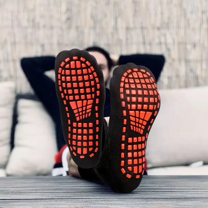 Anti-slip yoga socks