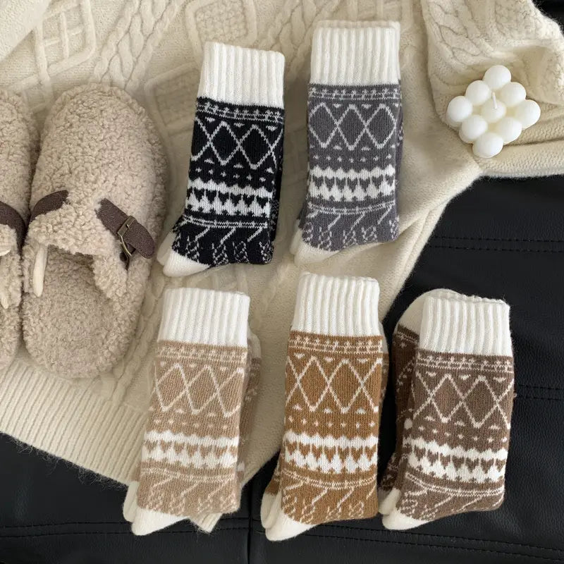 Vintage Edition Premium Terry Cotton Socks