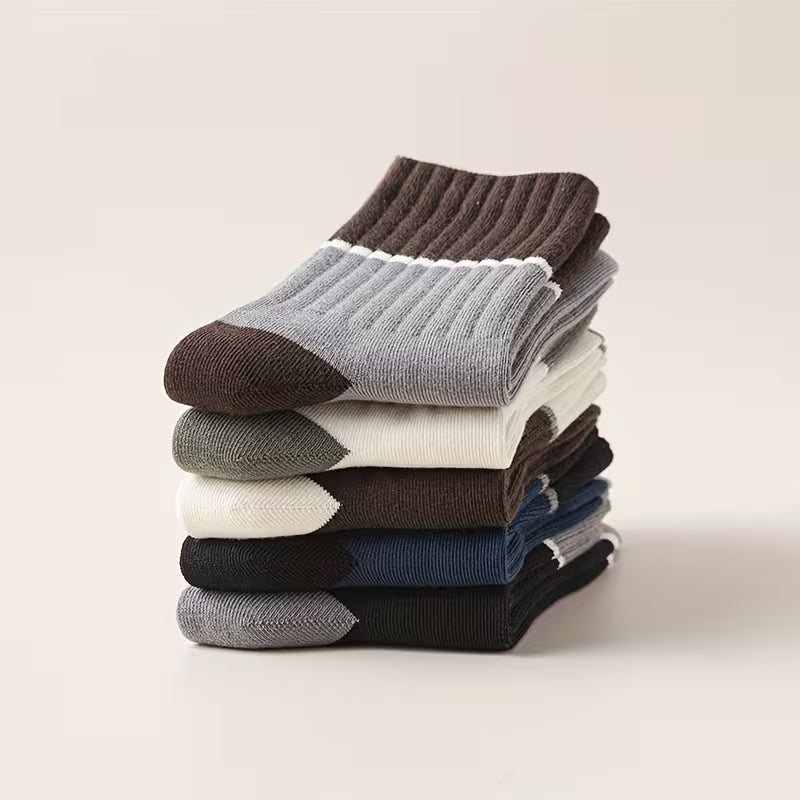 Casual Striped Cotton Socks Edition