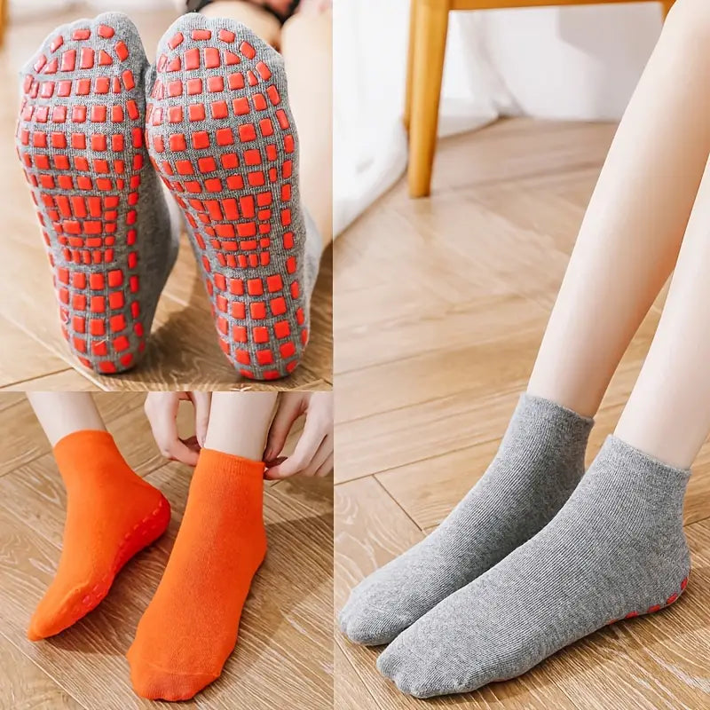 Anti-slip yoga socks