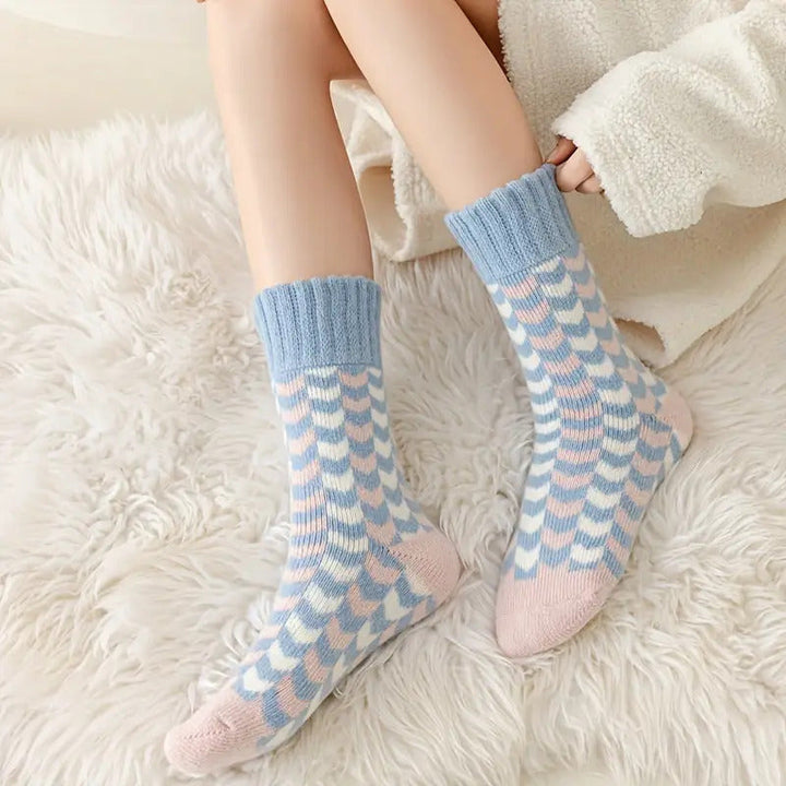 Premium Warm Thickened Terry Cotton Women Socks