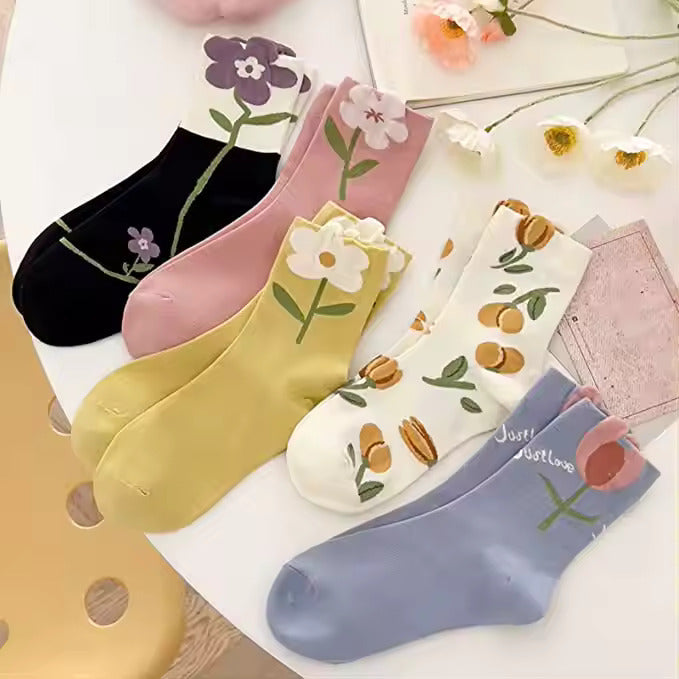 Cute Flower 2.0 Edition Women Socks