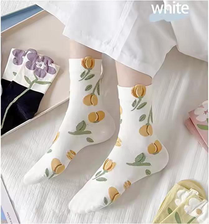 Cute Flower 2.0 Edition Women Socks