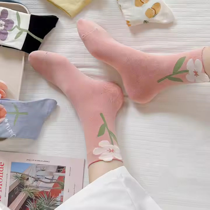 Cute Flower 2.0 Edition Women Socks
