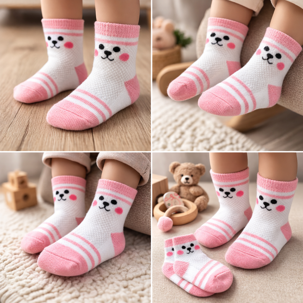 Happy Critters Edition Kids Socks