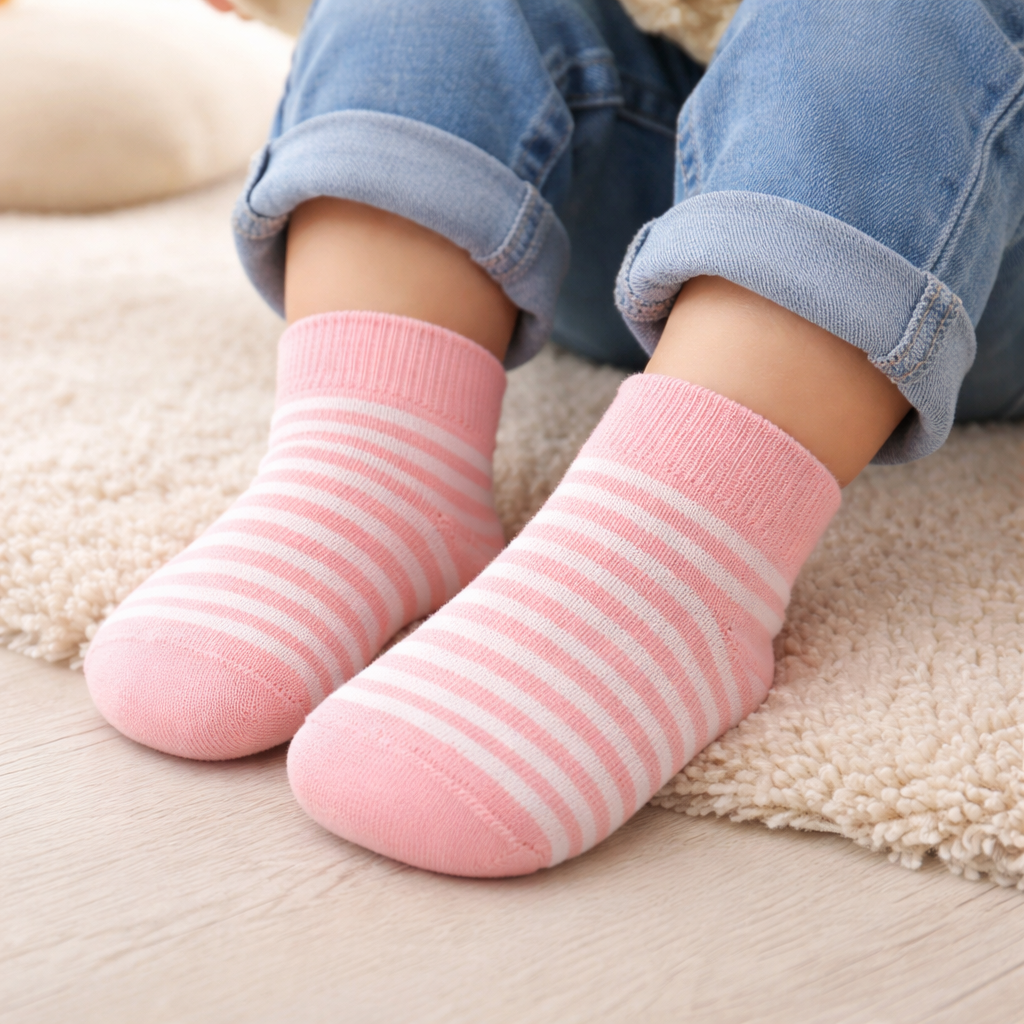 Pink Petals Edition Kids Socks
