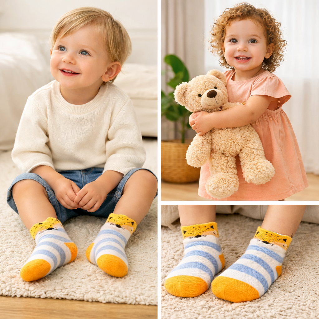 Cute Cat Edition Kids Socks