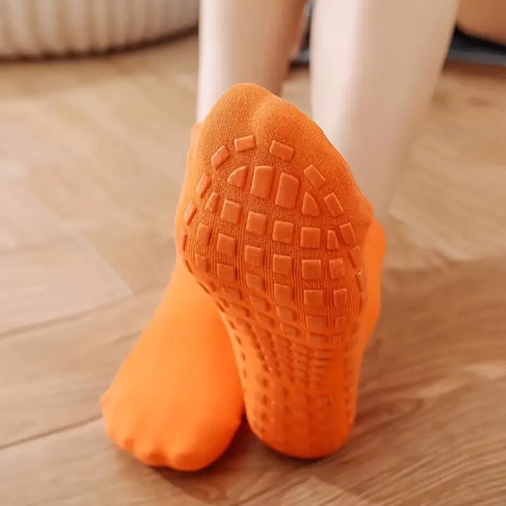 Anti-slip yoga socks