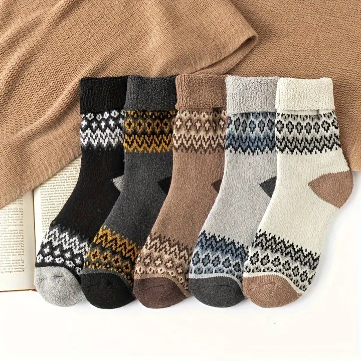 Hiking Edition Thick & Warm Terry Cotton Socks