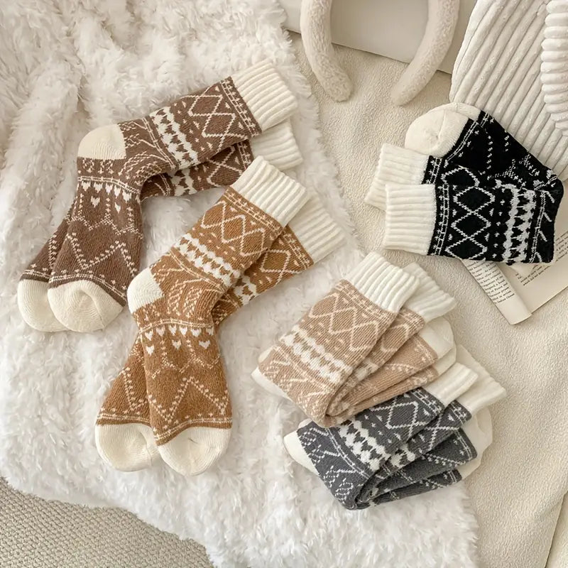 Vintage Edition Premium Terry Cotton Socks