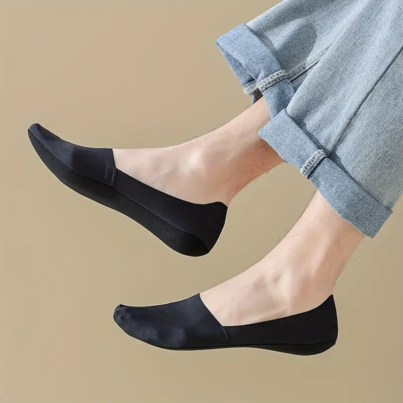 PREMIUM IMPORTED PLAIN NO-SHOW SOCKS – URBAN SOCKS - Main Image