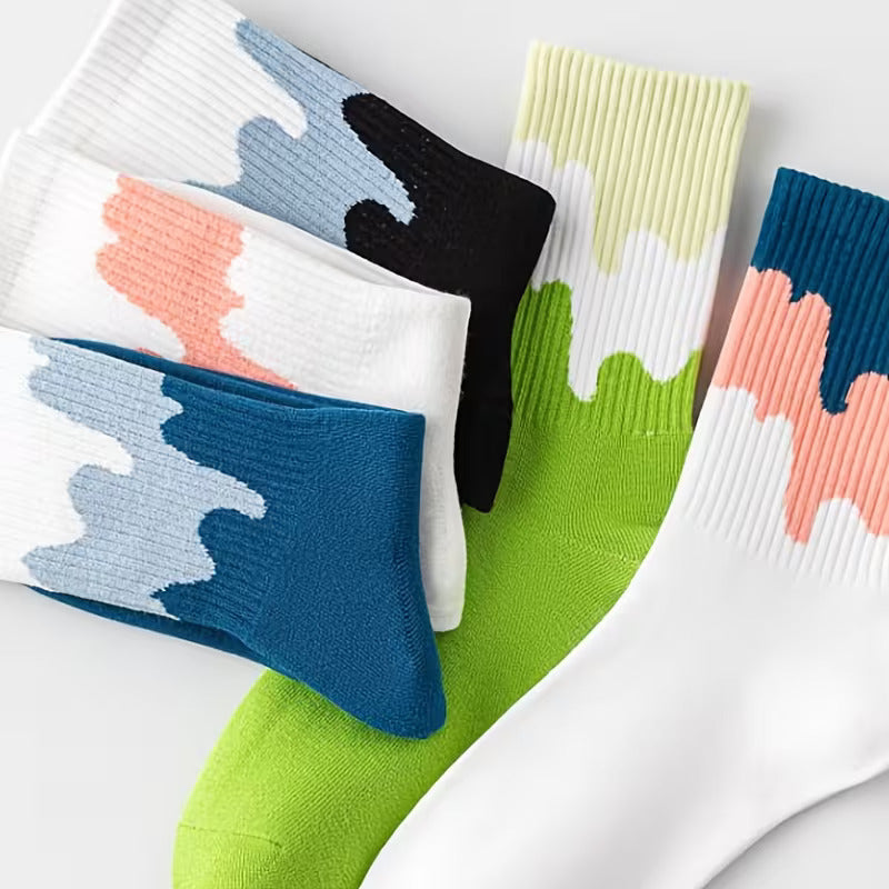 Drip Wave Edition Cotton Socks