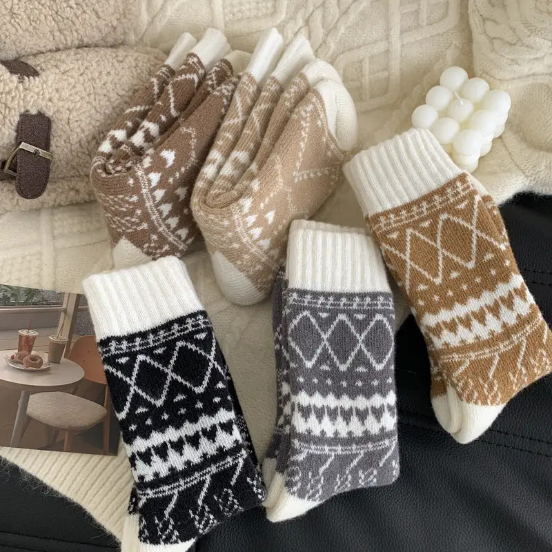 Vintage Edition Premium Terry Cotton Socks