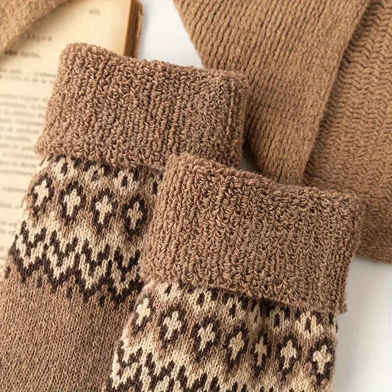 Hiking Edition Thick & Warm Terry Cotton Socks