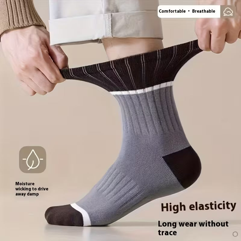 Casual Striped Cotton Socks Edition