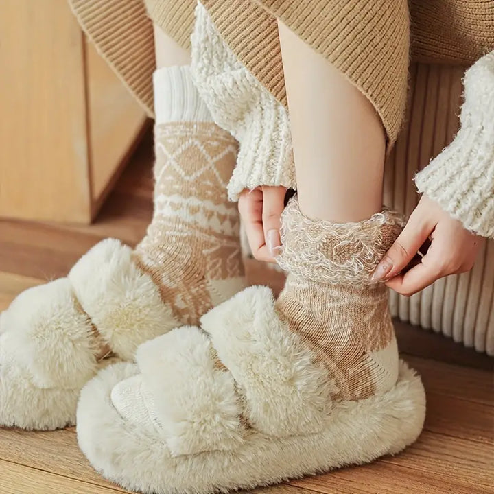 Vintage Edition Premium Terry Cotton Socks