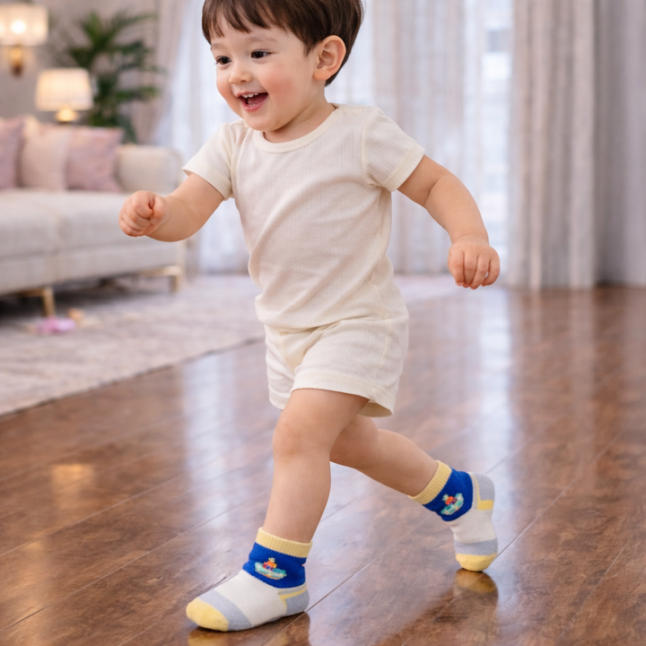 Ocean Boat Edition Kids Socks