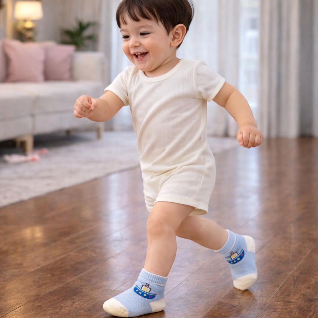 Ocean Boat Edition Kids Socks