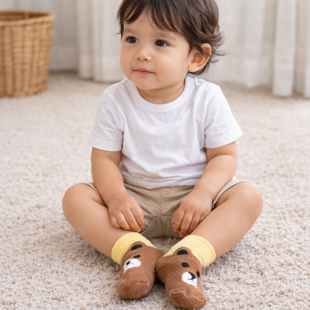 Cute Panda Edition Kids Socks