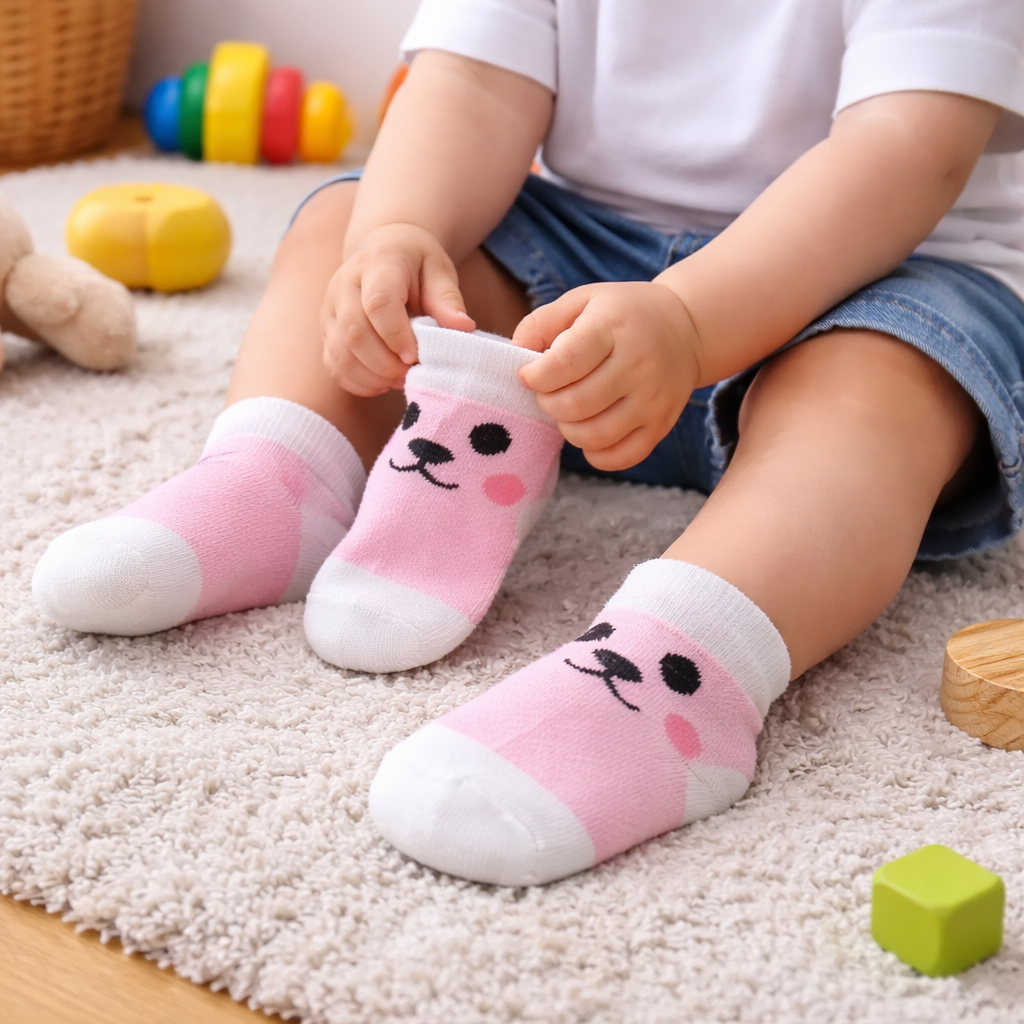 Happy Critters Edition Kids Socks